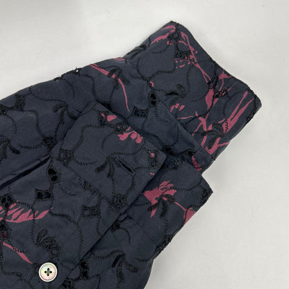 KAPTAIN SUNSHINE キャプテンサンシャイン 【×UNITED ARROWS】25SS KSUA25SSH01 海军蓝×紫色 开领 衬衫 夹克 上衣