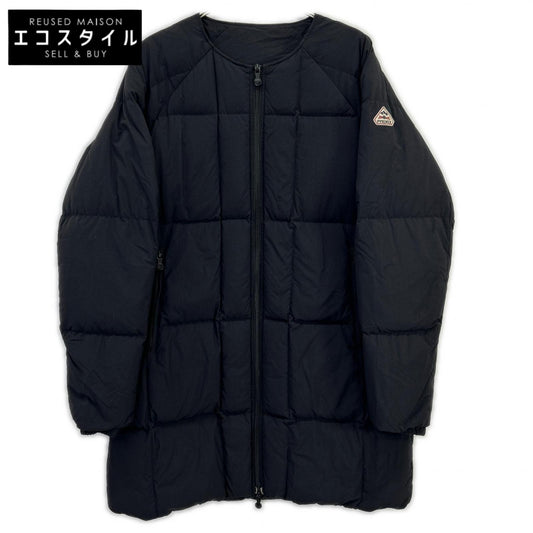 PYRENEX Pyrenex HMQ044 Black NEIL Collarless Down Coat Coat
