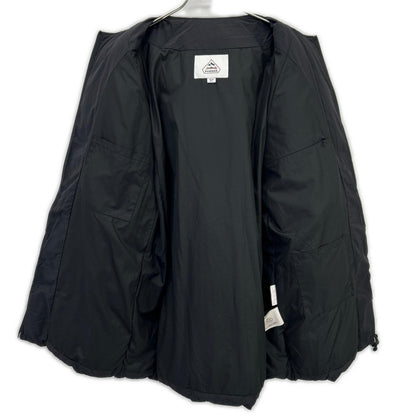 PYRENEX ピレネックス HMQ044 ブラック NEIL ノーカラーダウンコート コート