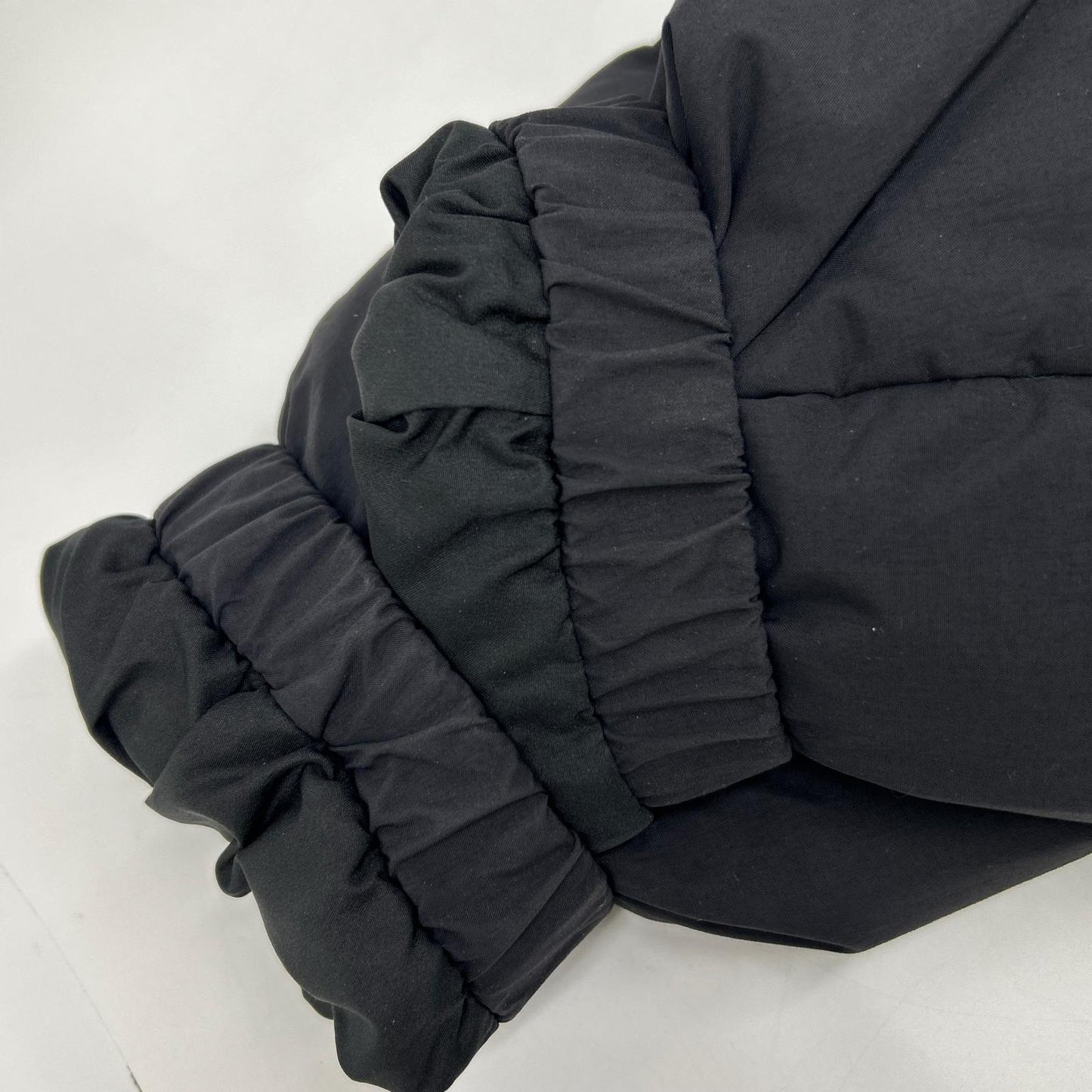 PYRENEX ピレネックス HMQ044 ブラック NEIL ノーカラーダウンコート コート