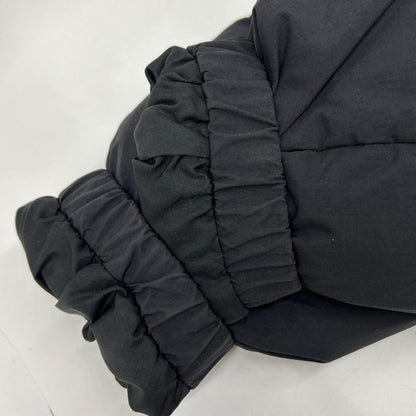 PYRENEX ピレネックス HMQ044 ブラック NEIL ノーカラーダウンコート コート