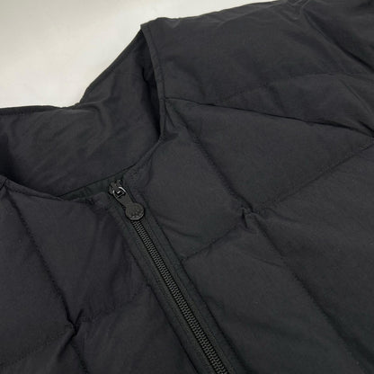 PYRENEX ピレネックス HMQ044 ブラック NEIL ノーカラーダウンコート コート