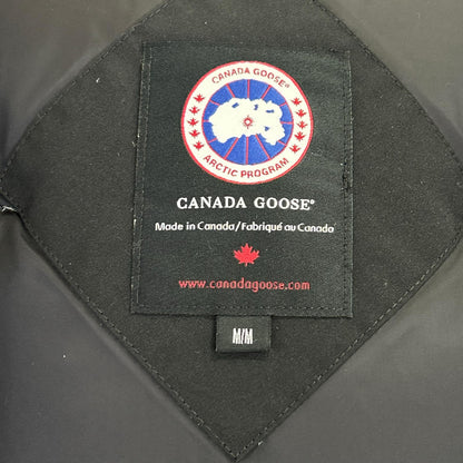 CANADA GOOSE 2300JL Black Charlotte Parka Fur-Trimmed Down Jacket Coat M