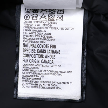 CANADA GOOSE Canada Goose [Domestic Regular (Co., Ltd.) Sazaby League] 2580LA ROSSCLAIR PARKA Rossclair Parka Fur Down Coat FUSION M/M