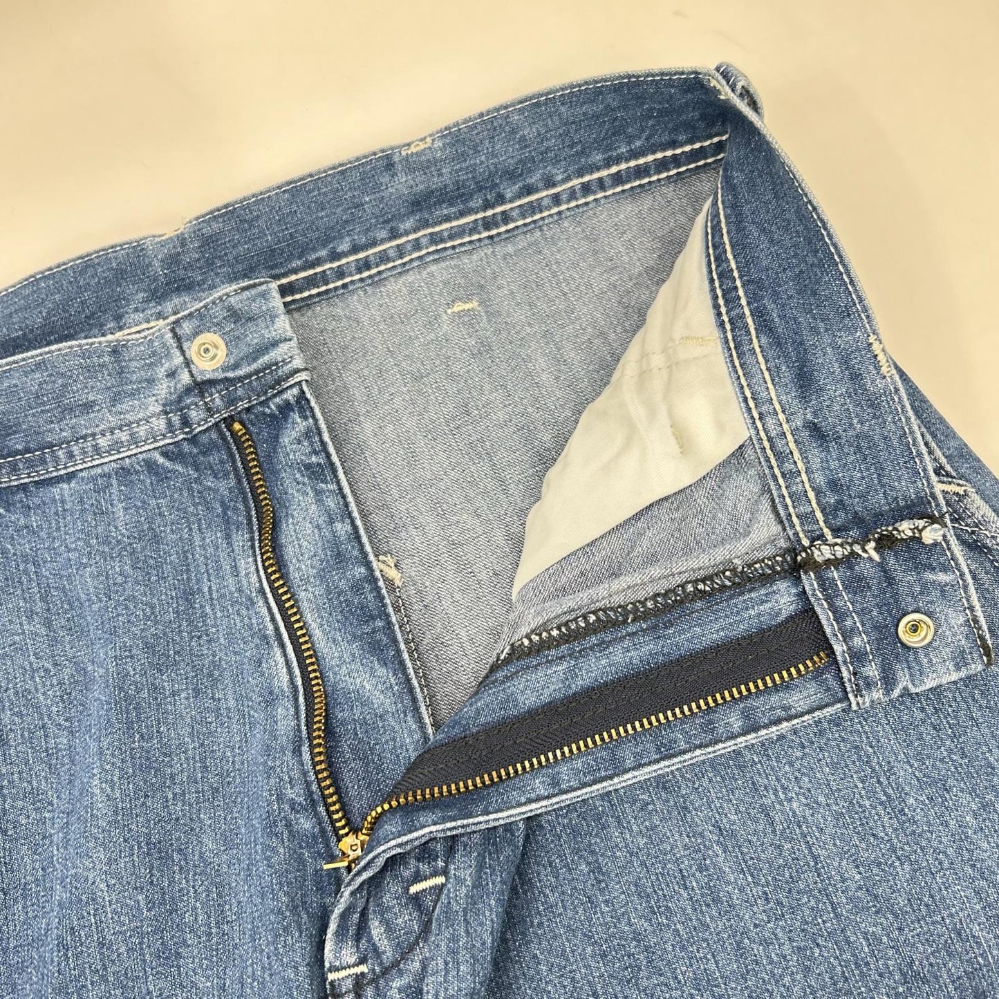 Lee [×AYA KANEKO] 24SS Light Blue Wide Silhouette Denim Pants Bottoms M