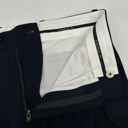 CIRCOLO1901 チルコロ1901 26SS 6104-517602 ネイビー コットンストレッチ ダブル ジャケット/パンツ セットアップ スーツ セットアップ
