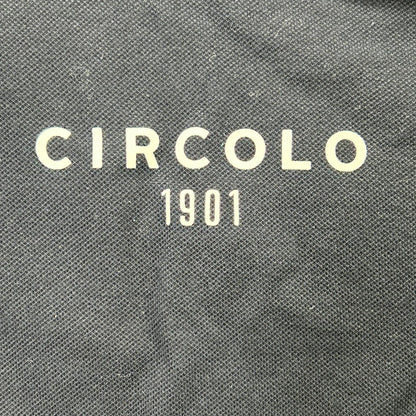 CIRCOLO1901 チルコロ1901 26SS 6104-517602 ネイビー コットンストレッチ ダブル ジャケット/パンツ セットアップ スーツ セットアップ