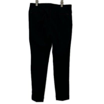 MOVB JK-021PR Navy Double-Breasted 6B Travel Jacket / PT-020PR Black Slim Tapered Travel Slacks Set-Up Suit