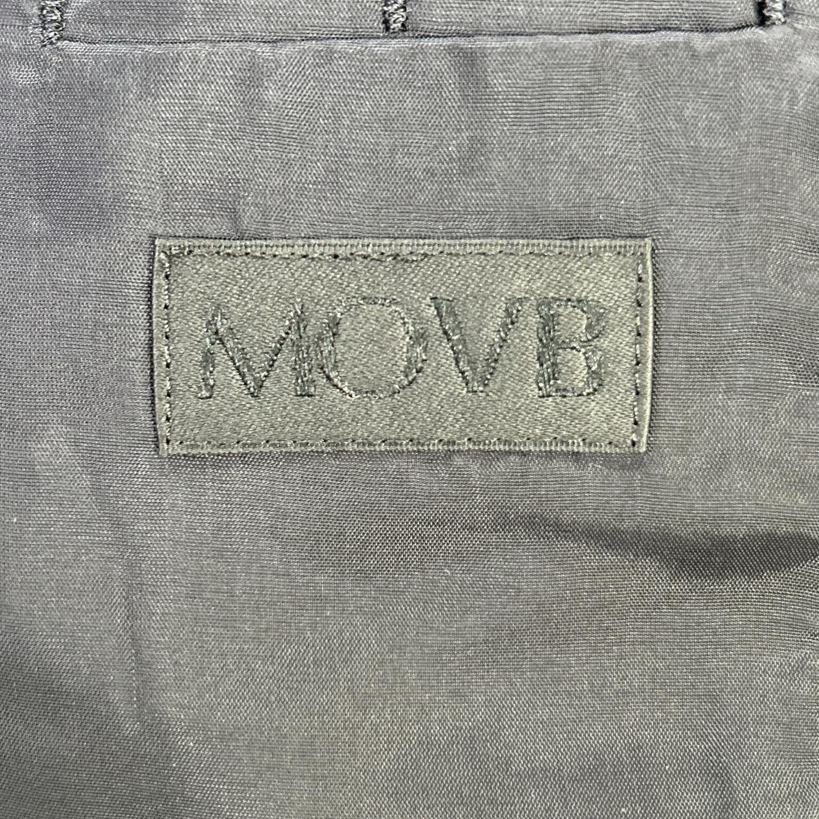 MOVB モーヴ JK-021PR ブラック ダブル6Bトラベルジャケット/PT-020PR