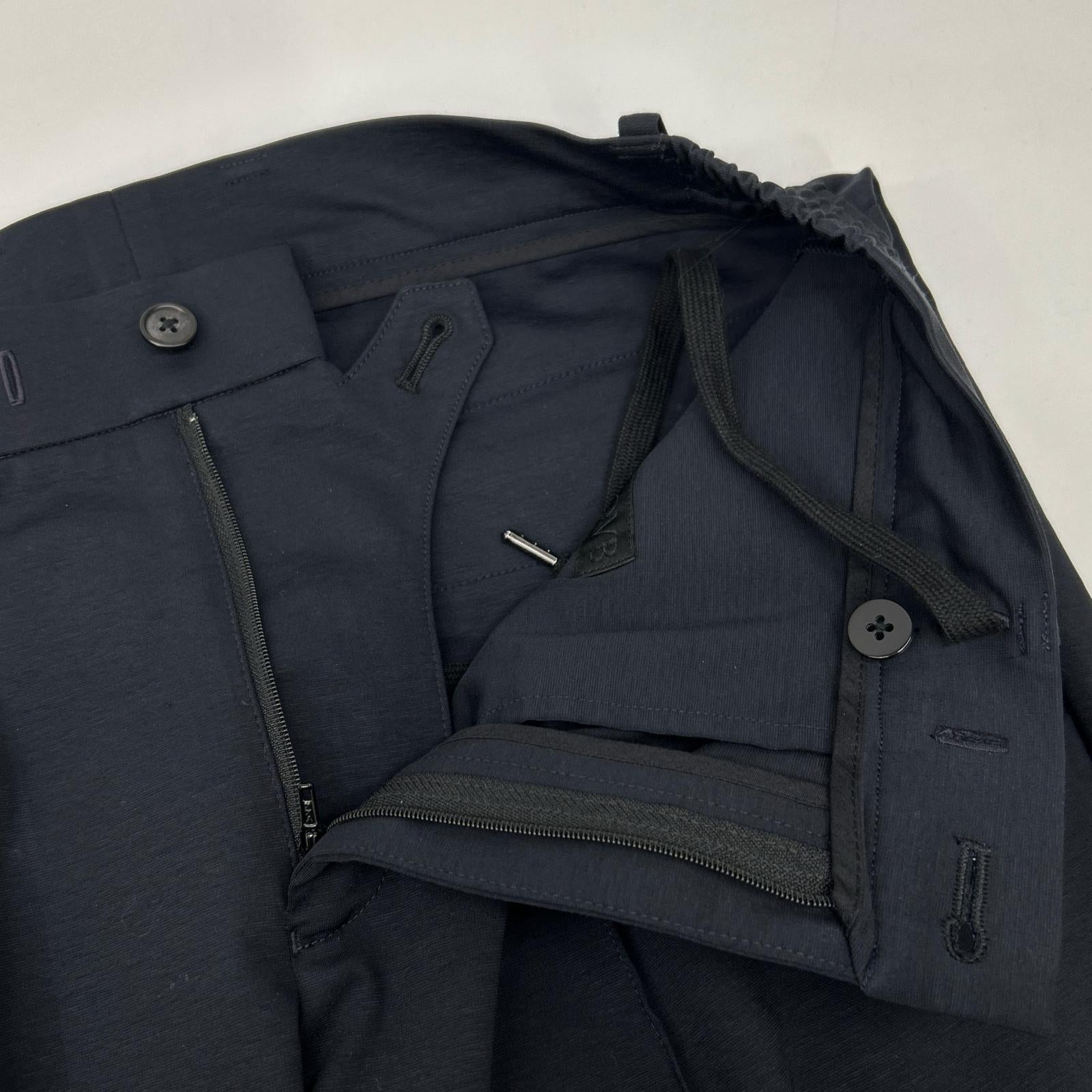 MAUVE モーヴ PT-044PR ブラック Type2 スリムフィット フレックスモーショントラベルスラックス ボトムス