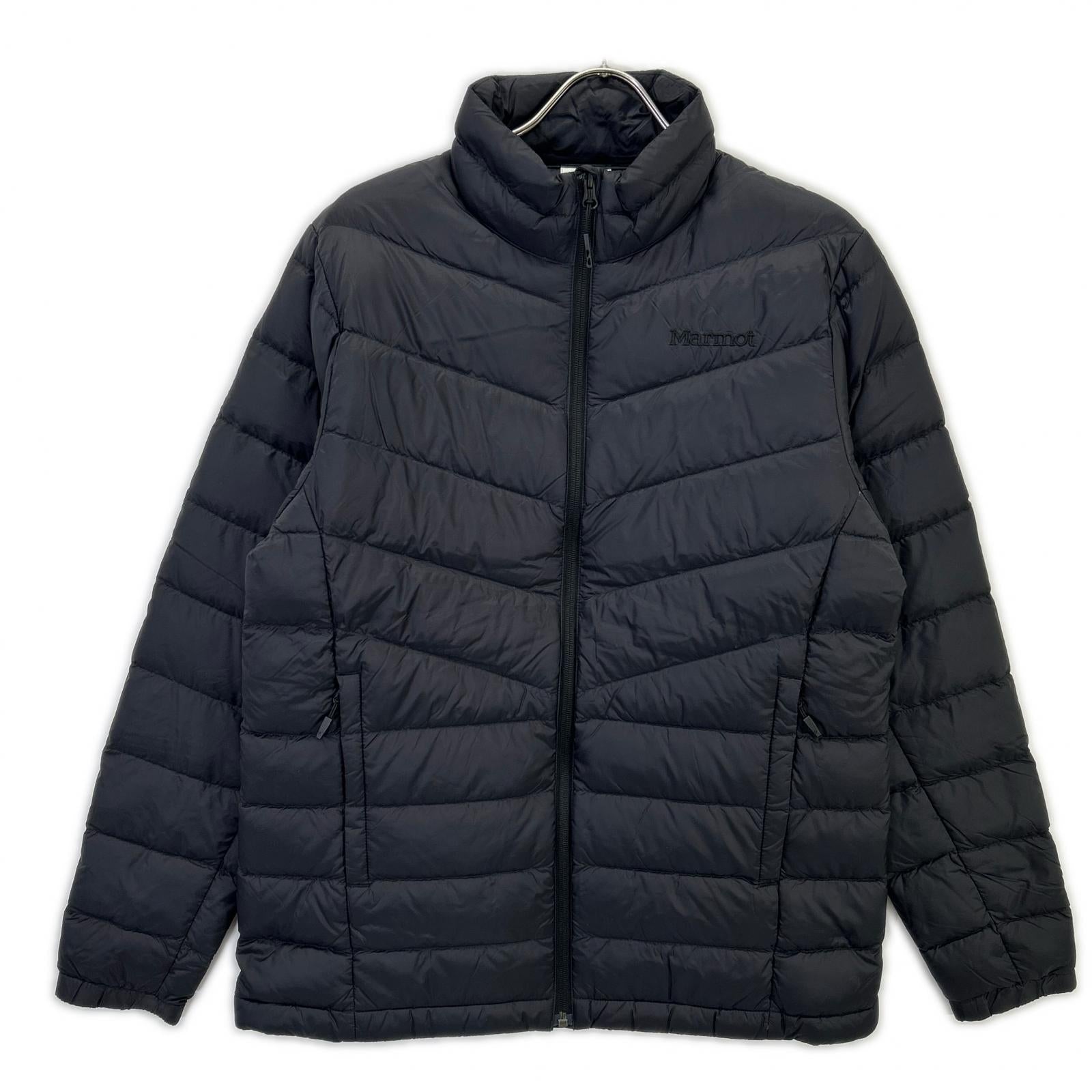 Marmot 土拨鼠 MTFW25MDW011 黑色 750蓬松度羽绒服 夹克 M