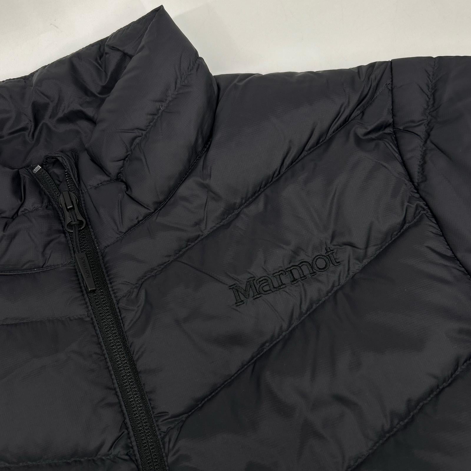 Marmot 土拨鼠 MTFW25MDW011 黑色 750蓬松度羽绒服 夹克 M