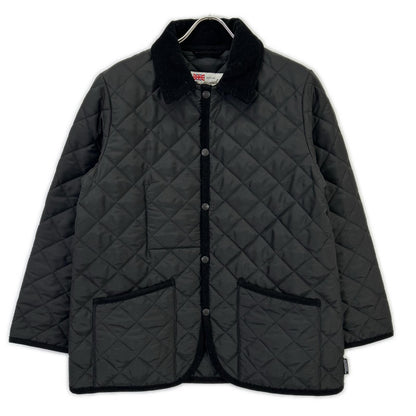TRADITIONAL WEATHERWEAR トラディショナルウェザーウェア 24AW ﾌﾞﾗｯｸ G242APQCO0327AA WAVERLY ｷﾙﾃｨﾝｸﾞｼﾞｬｹｯﾄ ジャケット 36