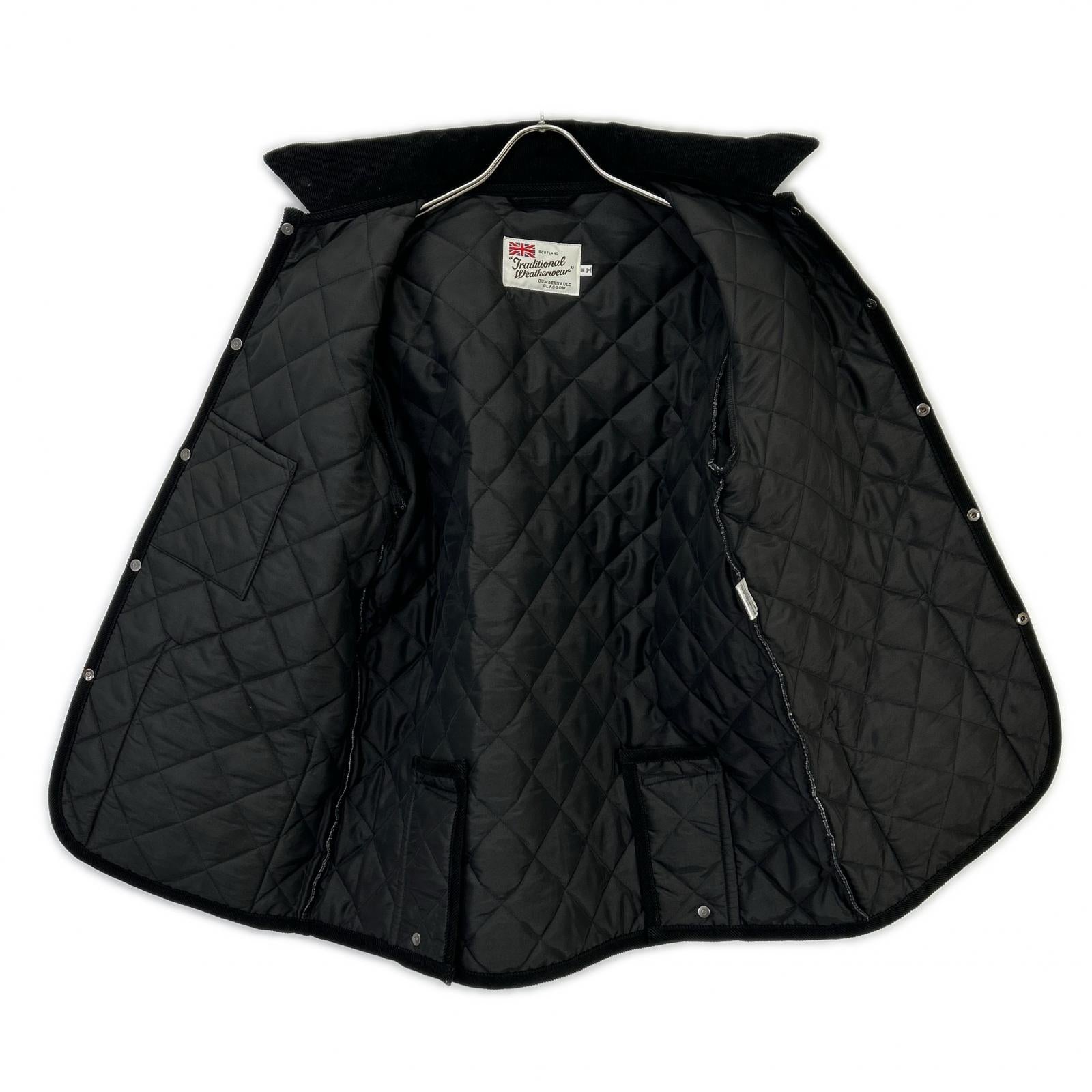 TRADITIONAL WEATHERWEAR トラディショナルウェザーウェア 24AW ブラック G242APQCO0327AA WAVERLY キルティングジャケット ジャケット