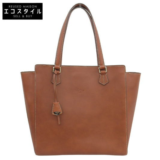Boldrini SELLERIA Excellent Condition Leather Tote Bag Men's Camel Tote Bag