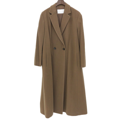 Wool x Cashmere Chester Coat for Women Brown 36 Coat 36 Women