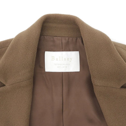Wool x Cashmere Chester Coat for Women Brown 36 Coat 36 Women