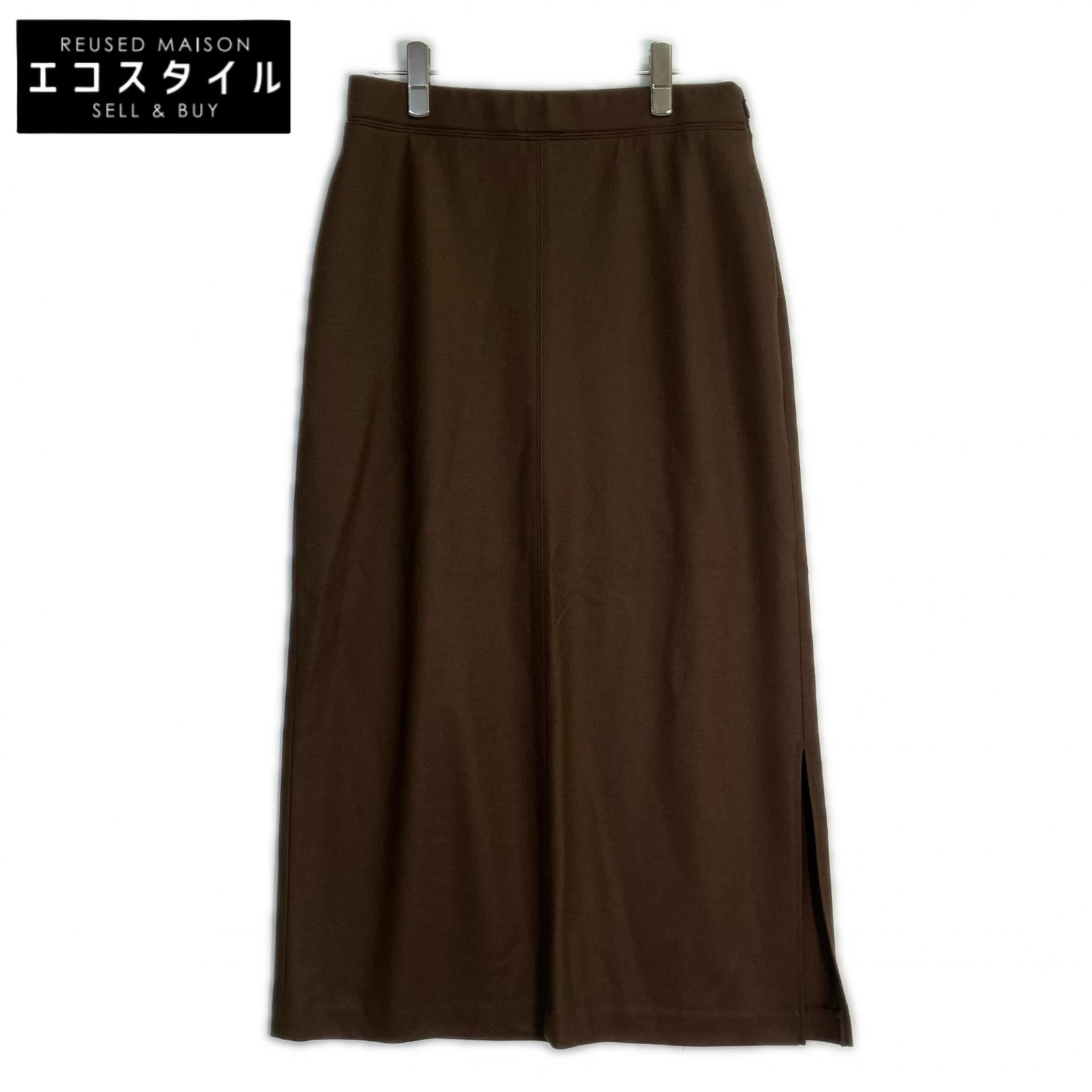 theory luxe Theory Luxe 25年款 棕色 Libra Hanie 半身裙 裙子 38