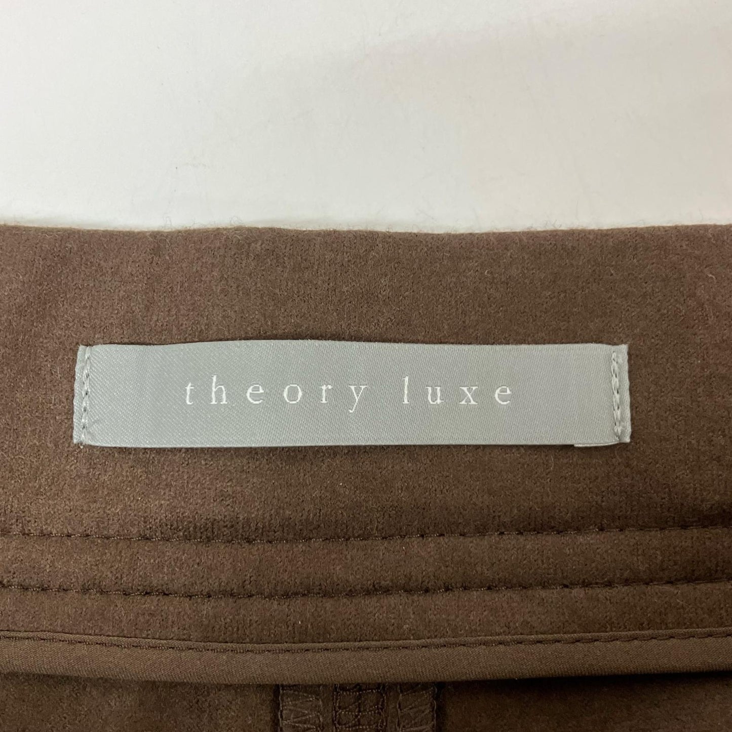 theory luxe Theory Luxe 25年款 棕色 Libra Hanie 半身裙 裙子 38