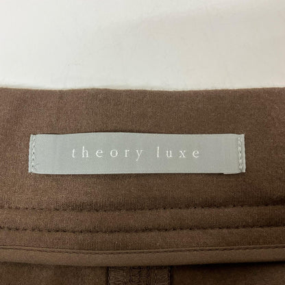theory luxe Theory Luxe 25年款 棕色 Libra Hanie 半身裙 裙子 38