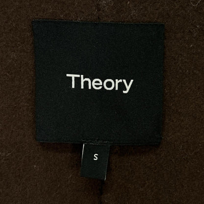 Theory 西理 01-4409609 24年款 棕色 羊毛羊绒大衣 大衣