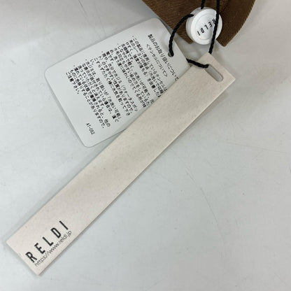 RELDI RELDI REL195-001 棕色 腰带领连衣裙 连衣裙 F
