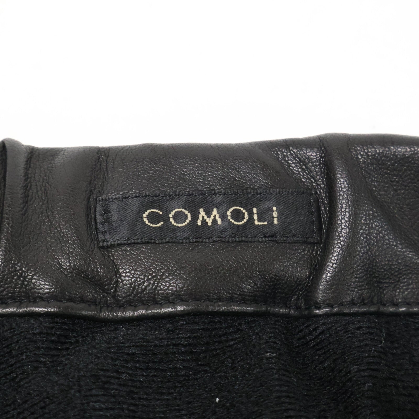COMOLI COMOLI Y03-03014 23AW Sheepskin Training Pants Bottoms