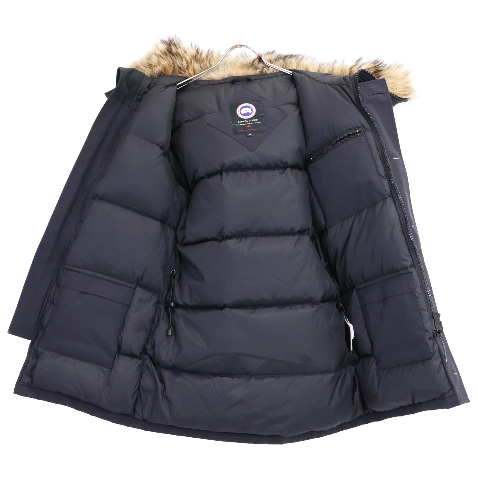 CANADA GOOSE 2300JM BROOKFIELD PARKA Fur Hooded Down Jacket Jacket S/P