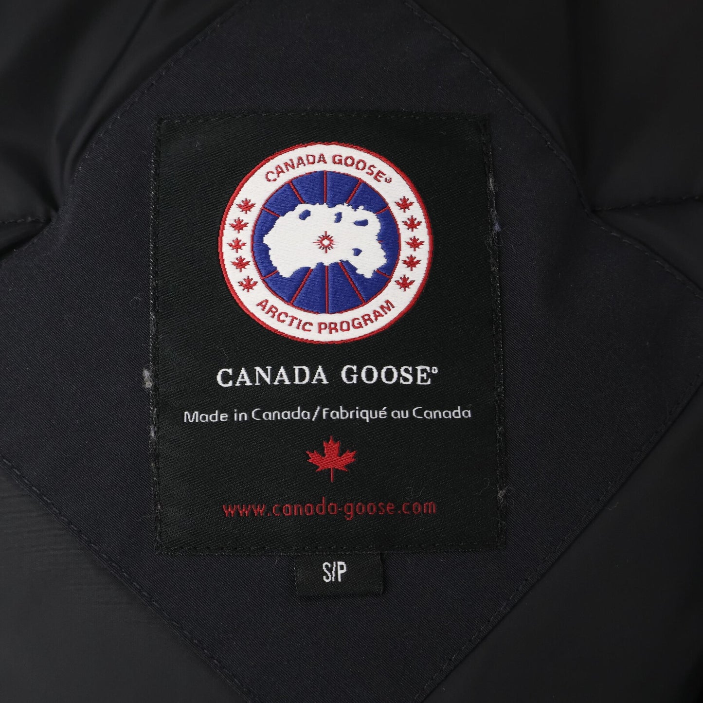 CANADA GOOSE 2300JM BROOKFIELD PARKA Fur Hooded Down Jacket Jacket S/P