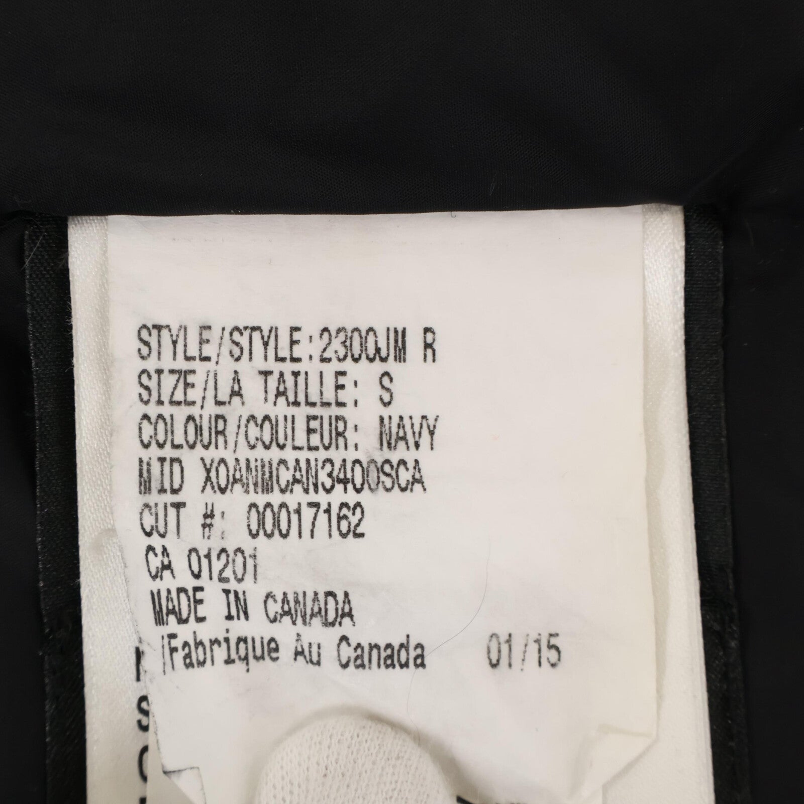 CANADA GOOSE 2300JM BROOKFIELD PARKA Fur Hooded Down Jacket Jacket S/P