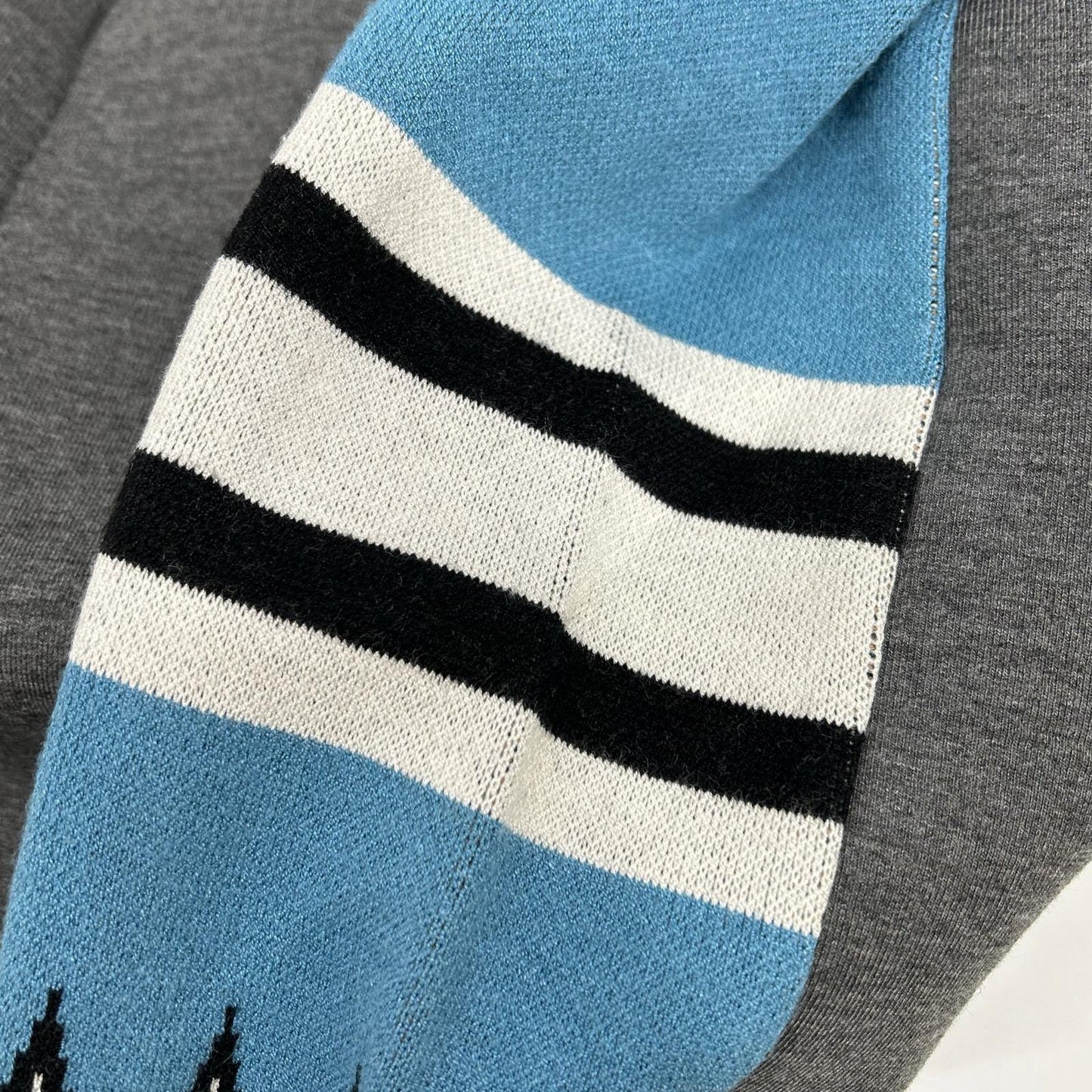 DOUBLE STANDARD CLOTHING ダブルスタンダードクロージング 0202-031-234 グレー ジャガードニットドッキングペンシルスカート スカート