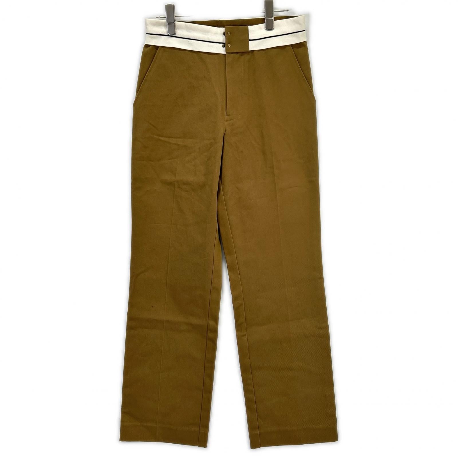 DOUBLE STANDARD CLOTHING ダブルスタンダードクロージング 0206-341-231 ブラウン ローライズパンツ ボトムス