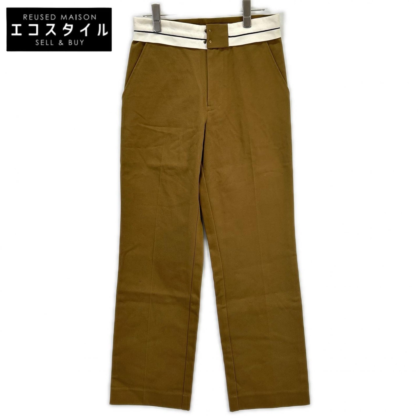 DOUBLE STANDARD CLOTHING ダブルスタンダードクロージング 0206-341-231 ブラウン ローライズパンツ ボトムス