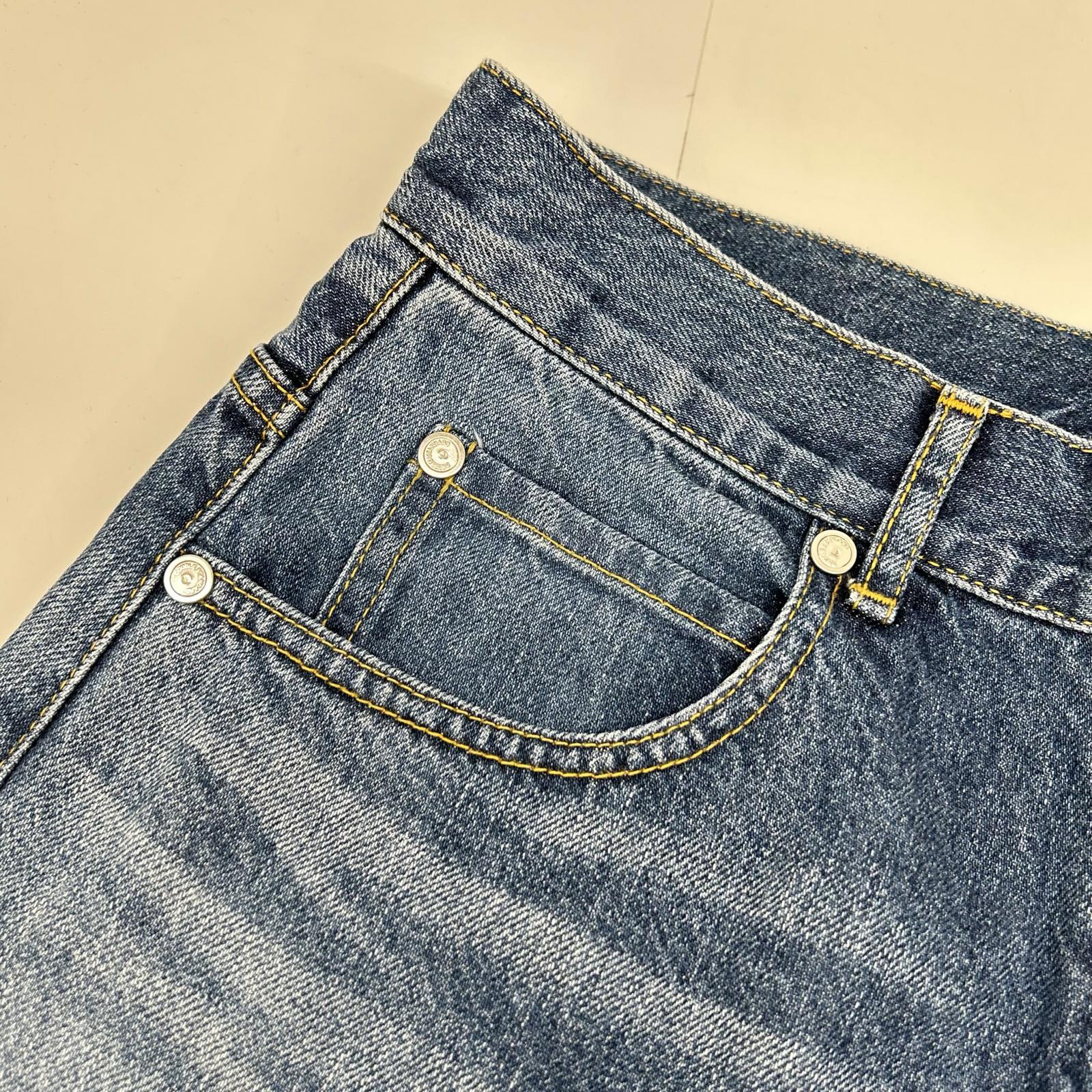 DOUBLE STANDARD CLOTHING ダブルスタンダードクロージング 0206-060-233 ブルー スターワイドデニムパンツ ボトムス