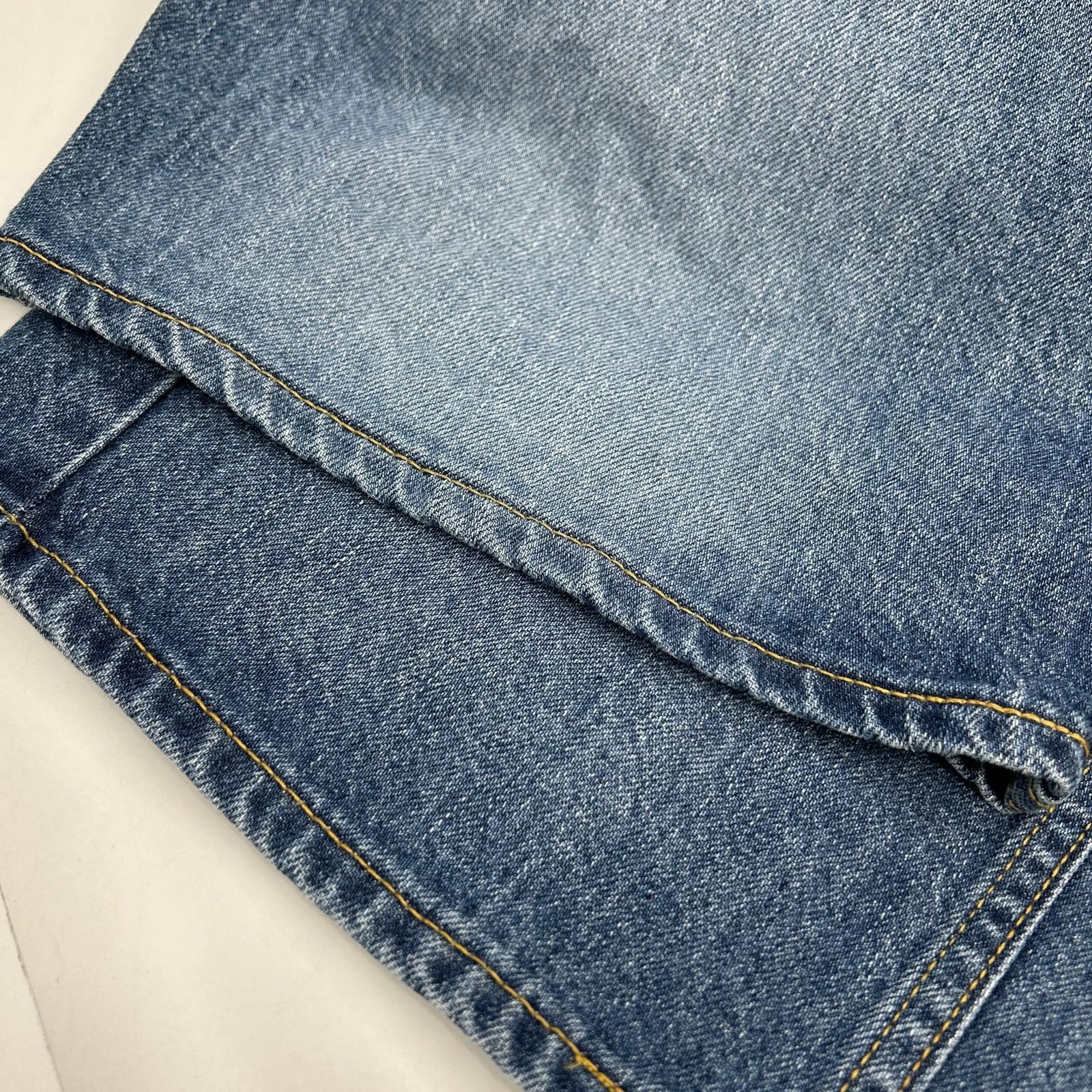 DOUBLE STANDARD CLOTHING ダブルスタンダードクロージング 0206-060-233 ブルー スターワイドデニムパンツ ボトムス
