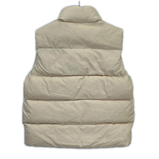 STAMMBAUM BASE-DWV01-LAP Ivory Nylon OLMETEX Down Vest Vest