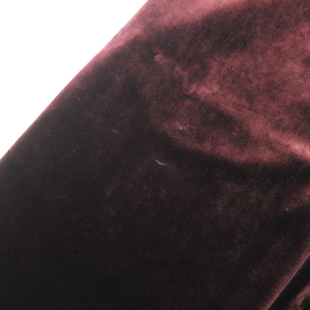 MUSE MUSE excellent-condition velvet easy wide-leg pants women's wine red 36 25AW 25-030-500-2020 pants