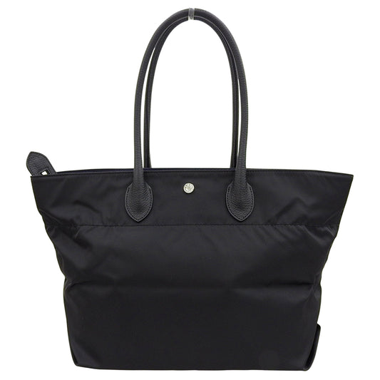 A.D.M.J. Accessoires De Mademoiselle ADMJ Like New Nylon Calf Swarovski Crystal Riders Pocket Tote Bag 23SC060404A Tote Bag