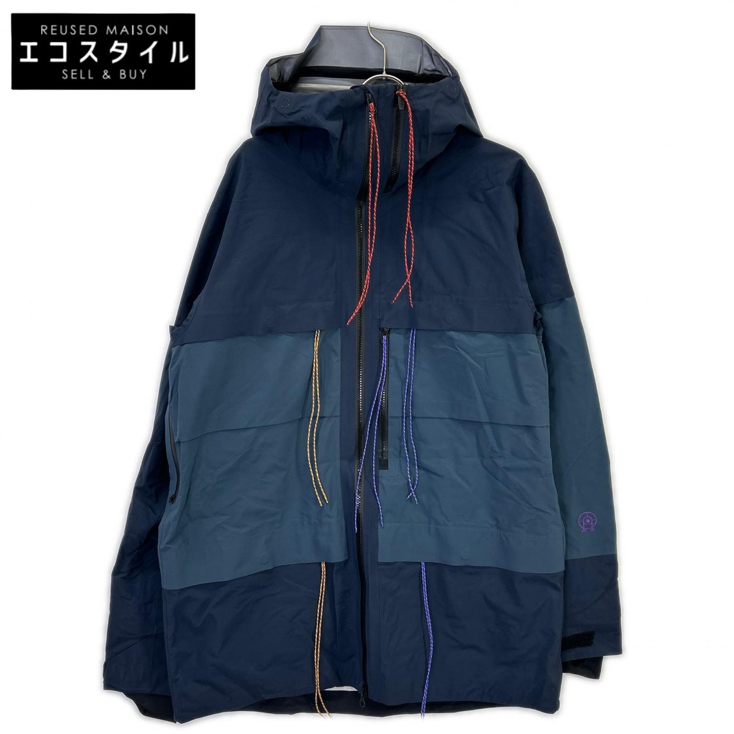 PeakPerformance ピークパフォーマンス ネイビー×グレー GORE-TEX シェル スキージャケット ジャケット