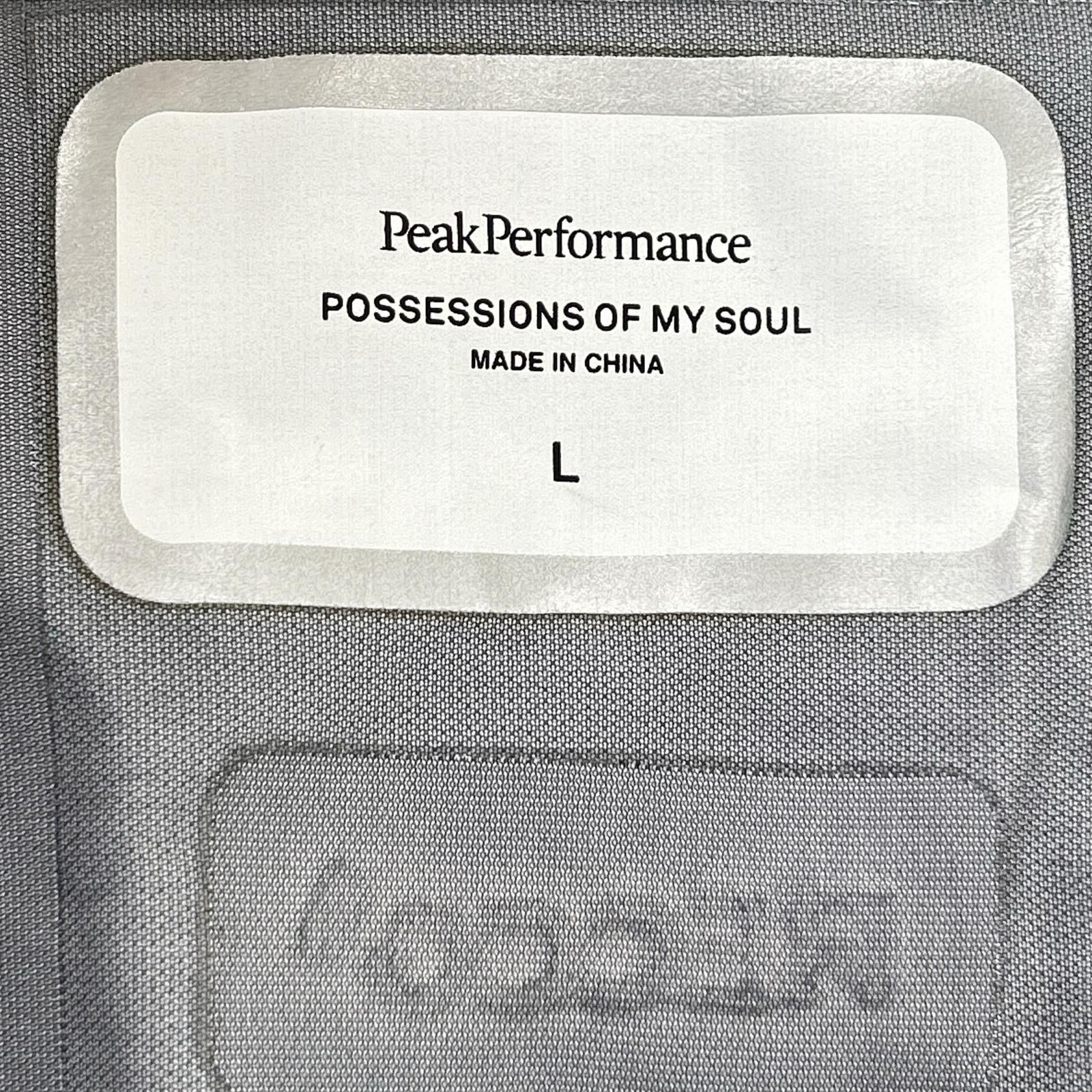 PeakPerformance ピークパフォーマンス ネイビー×グレー GORE-TEX シェル スキージャケット ジャケット