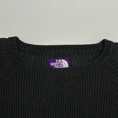 THE NORTH FACE PURPLE LABEL ザ ノースフェイス パープルレーベル NT6904N グレー クルーネック セーター トップス