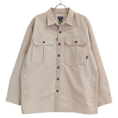 Patagonia パタゴニア 81970 03年製 タイ製 ベージュ コットン フィールドシャツ トップス