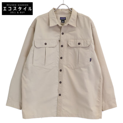 Patagonia パタゴニア 81970 03年製 タイ製 ベージュ コットン フィールドシャツ トップス