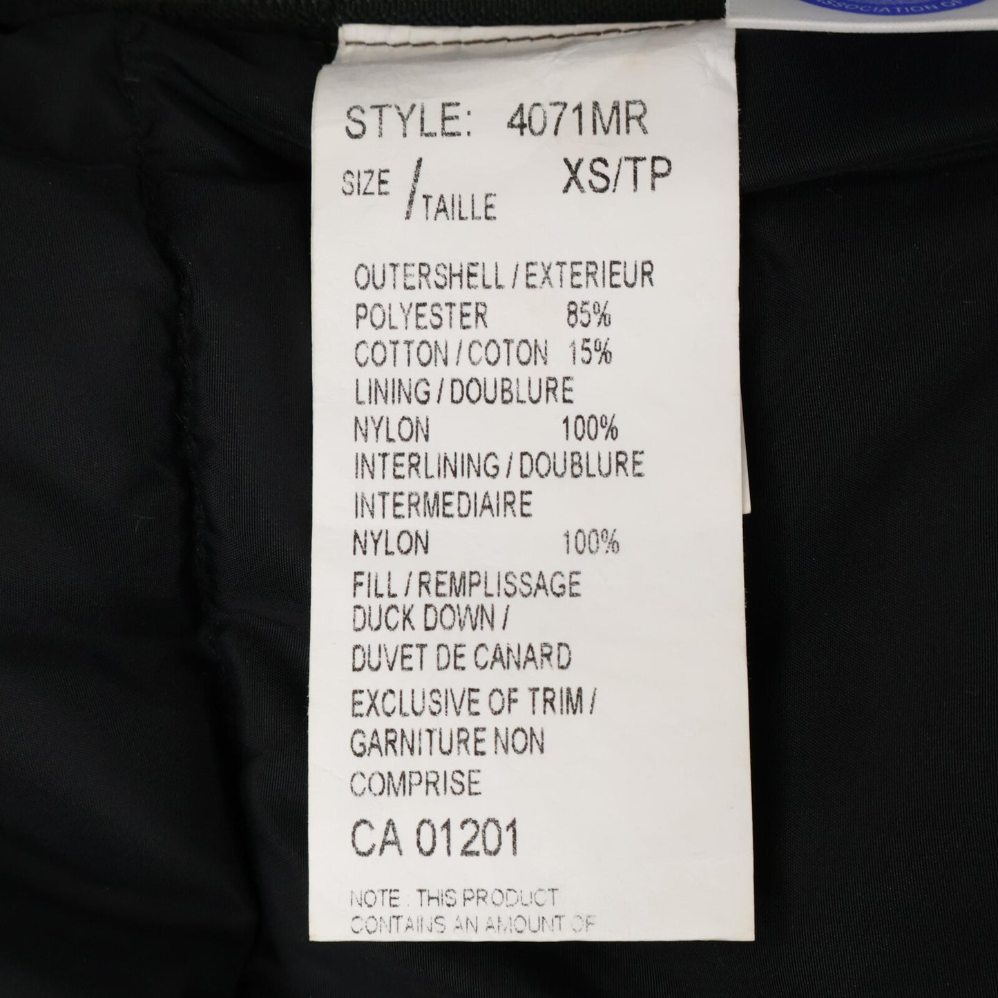 CANADA GOOSE カナダグース 4071MR CONSTABLE PARKA コンスタブルパーカ ダウンジャケット ジャケット XS/TP