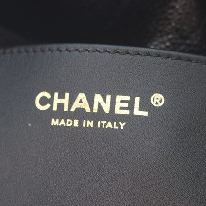 CHANEL シャネル AS5100 ブラック キャビアスキン ヴィンテージゴールド金具 マトラッセ チェーンバックパック リュック バックパック