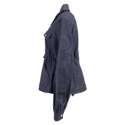 Cecilie Bahnsen [Beautiful/26SS] 4.25RTW14006 CBCANDIDA DENIM JACKET Flower Button Denim Jacket