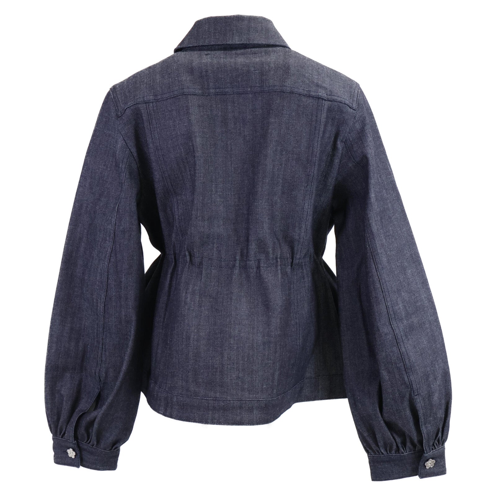 Cecilie Bahnsen [Beautiful/26SS] 4.25RTW14006 CBCANDIDA DENIM JACKET Flower Button Denim Jacket