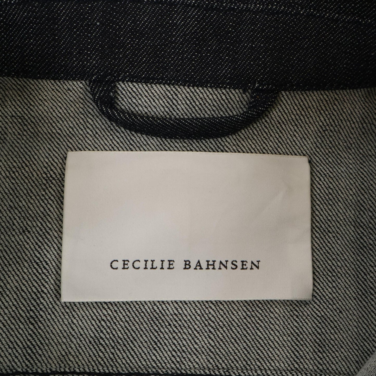 Cecilie Bahnsen [Beautiful/26SS] 4.25RTW14006 CBCANDIDA DENIM JACKET Flower Button Denim Jacket