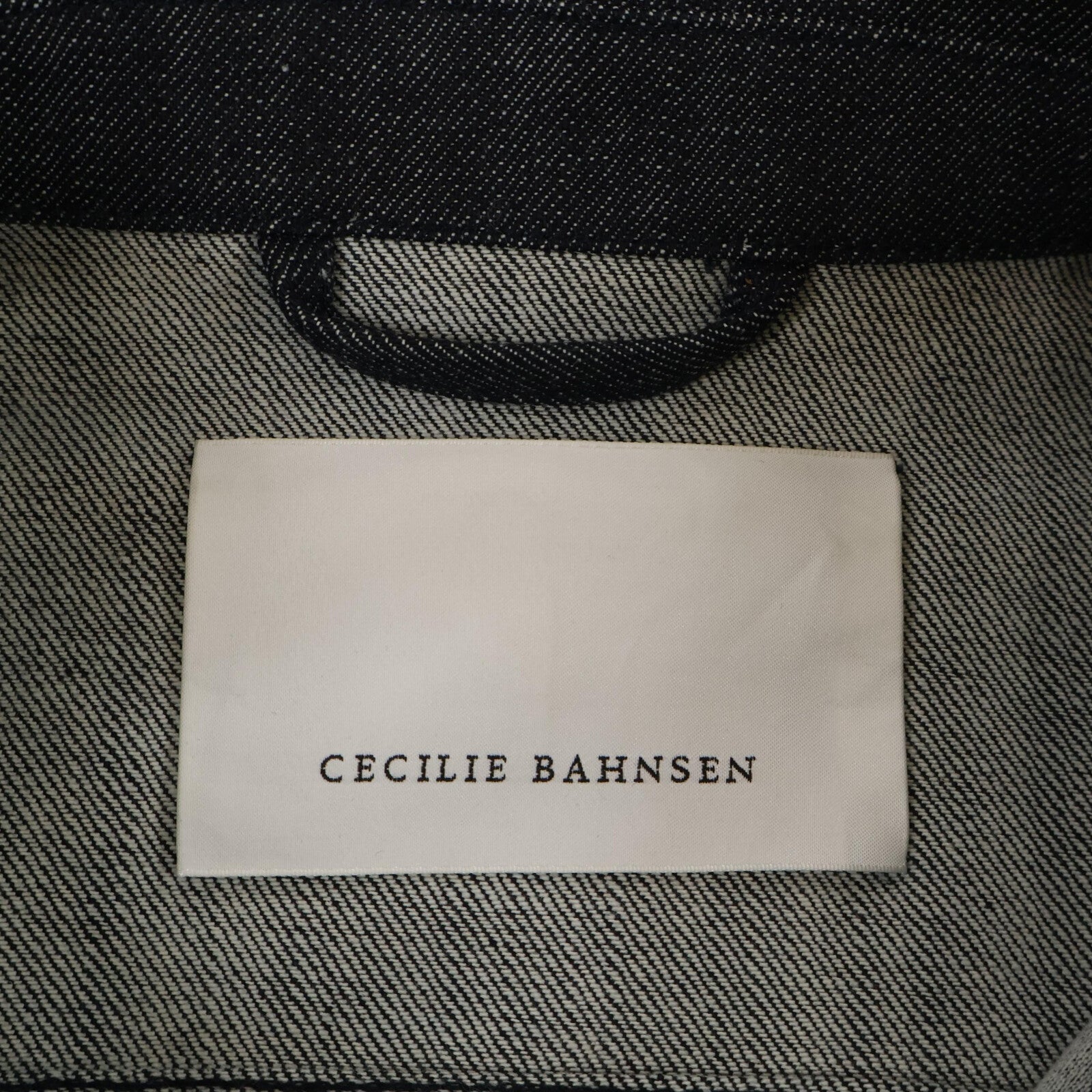Cecilie Bahnsen [Beautiful/26SS] 4.25RTW14006 CBCANDIDA DENIM JACKET Flower Button Denim Jacket
