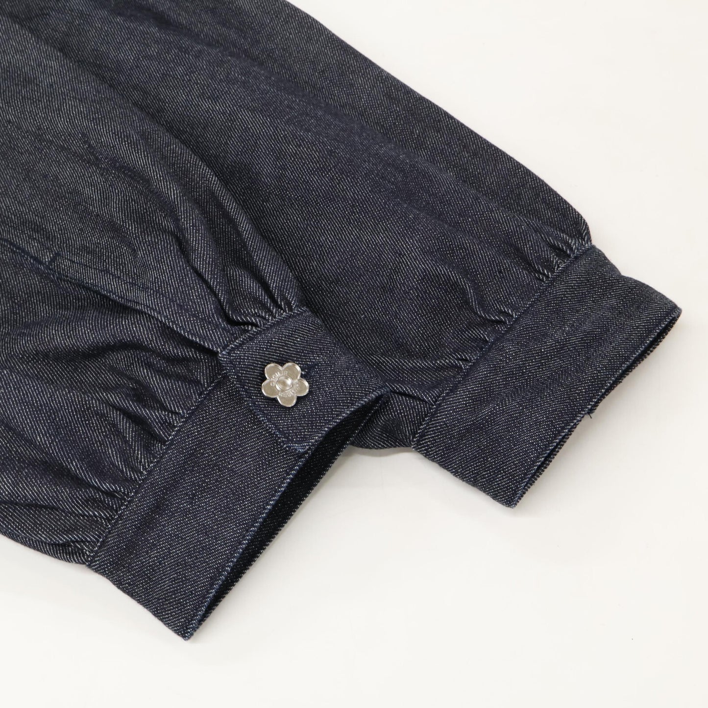 Cecilie Bahnsen [Beautiful/26SS] 4.25RTW14006 CBCANDIDA DENIM JACKET Flower Button Denim Jacket